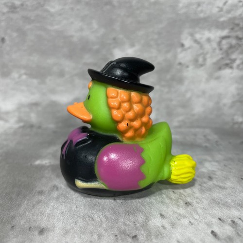 Dracula and Witch Rubber Duckies 2 inch Ducks Halloween Decor - Picture 3 of 6