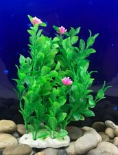 ARTIFICIAL PLASTIC DECORATION AQUARIUM PLANT FOR FISH TANK NEW BIG BUSH