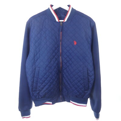 U.S. POLO ASSN. Jacke Herren Blau Blouson Gr. S
