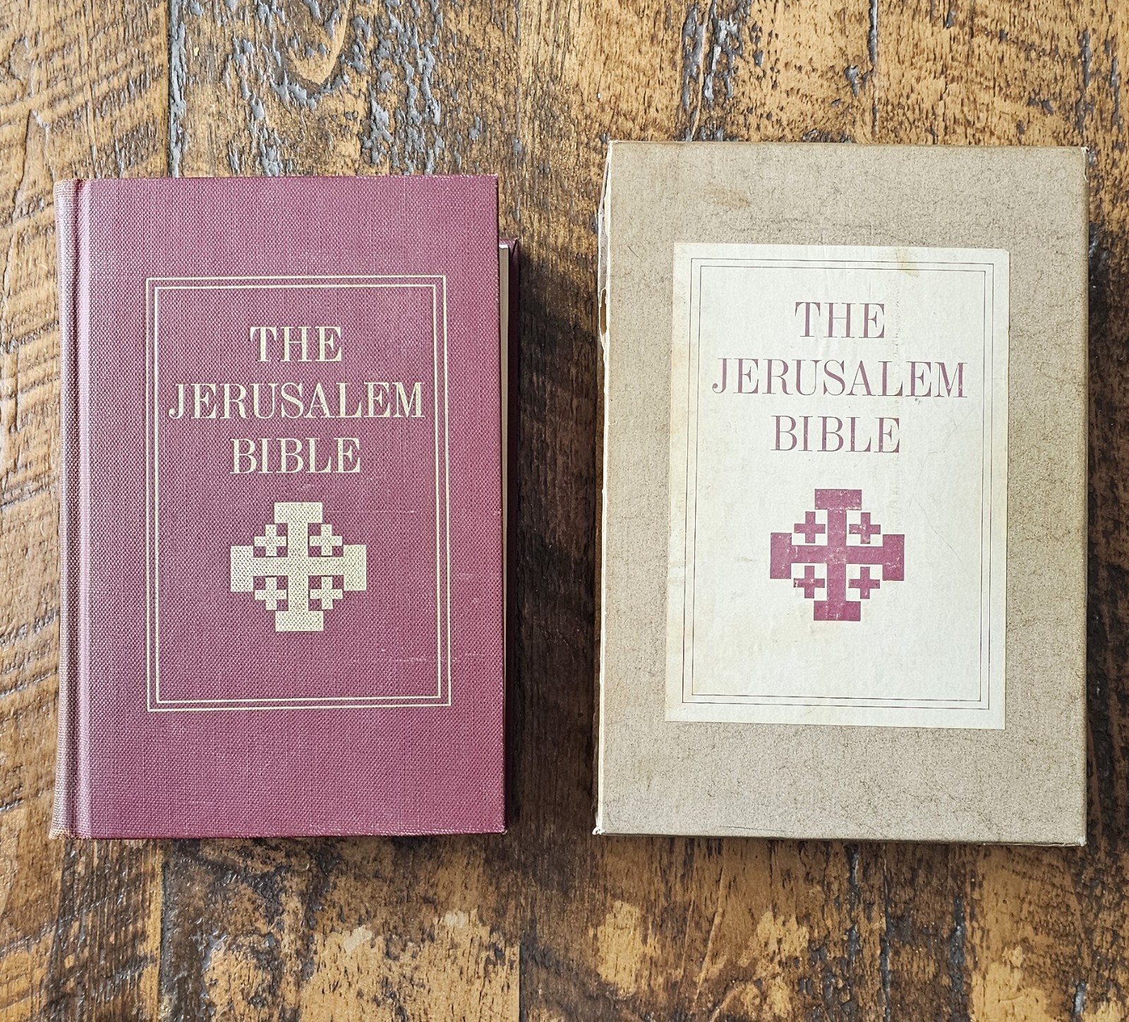 Jerusalem Bible (With Slip Cover)  1966 Ed. with Maps