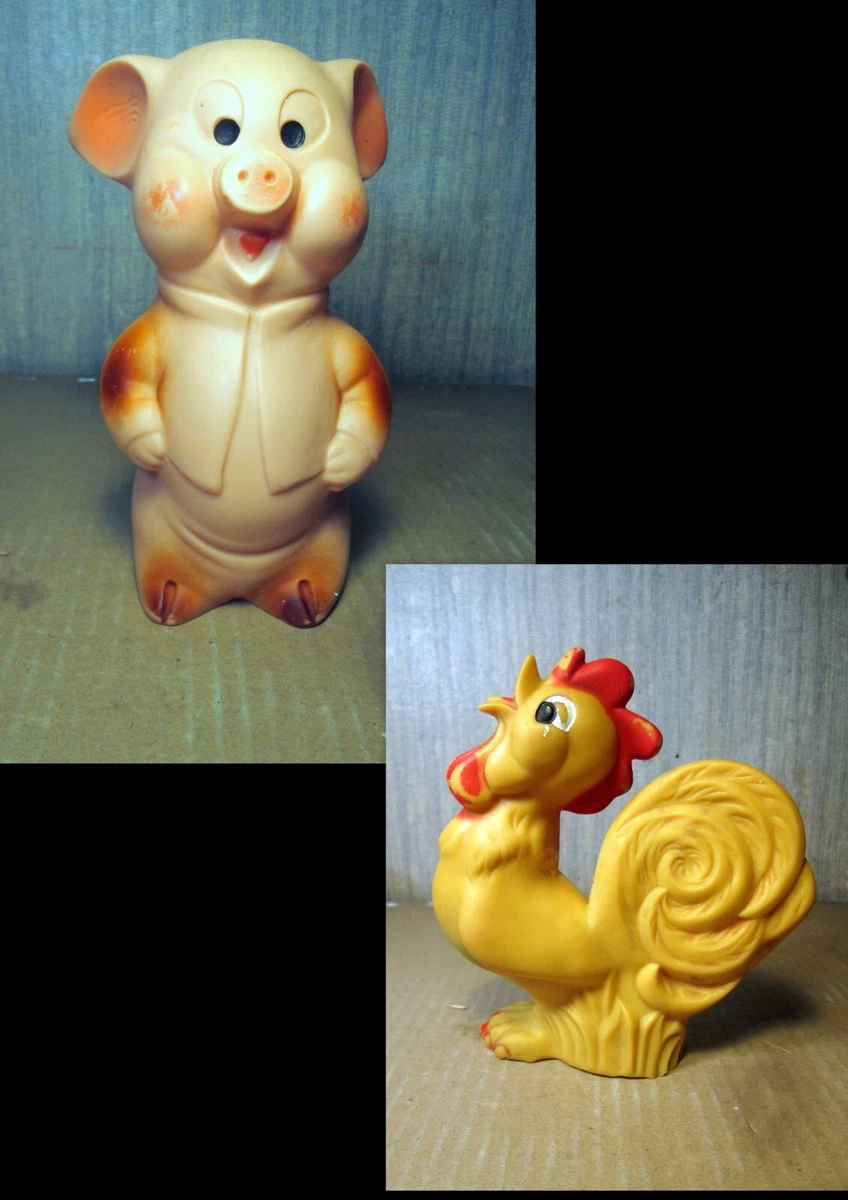 Jouet Ancien - Pouet Cochon - Vintage