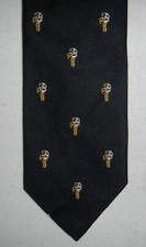 Vintage Robert Talbott England Exclusive Oceaneering Company Logo Mens Neck Tie