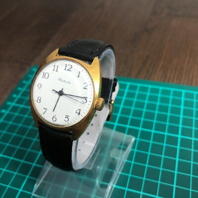 Soviet Ussr Raketa watch mens mechanical 2609 ha russian rare wristwatch jewels