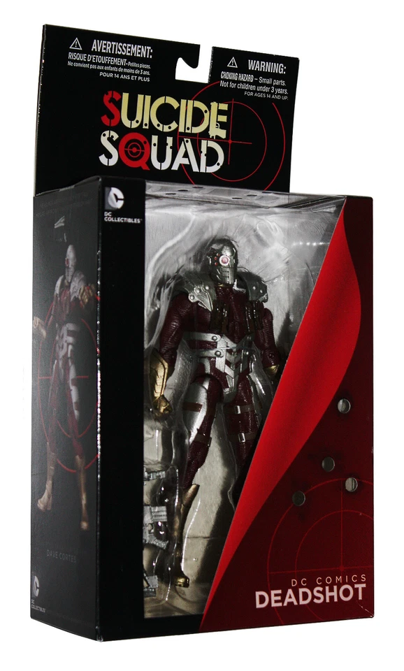 DC COMICS-DC COLLECTIBLES-DEADSHOT-SUCIDE SQUAD-ACTIONFIGUR-LIMITIERTE AUSGABE - Bild 1 von 1