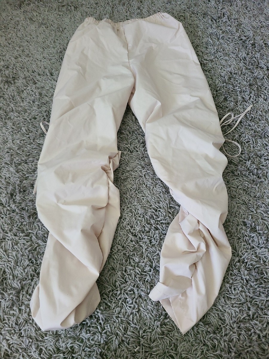 【BAON】Cherin String Parachute Banding Pants HBDHEJL Metallic Shiny Parachute Pants for Women Drawstring