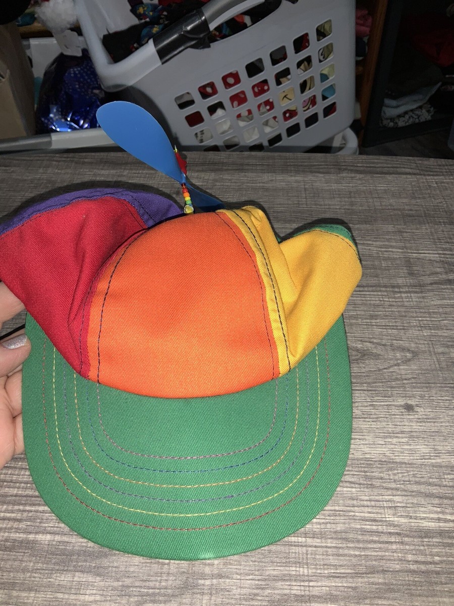 Interstellar Propeller Rainbow Vntg Hat