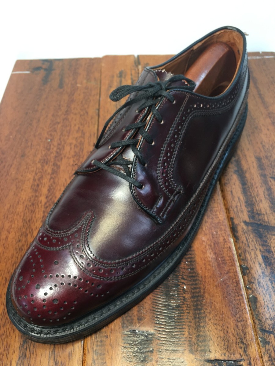MEN VINTAGE BRITISH WALKERS CUSTOM BURGUNDY OXFORD DRESS SHOES SIZE 9.5 D USA british walkers shoes products for sale | eBay main image 2