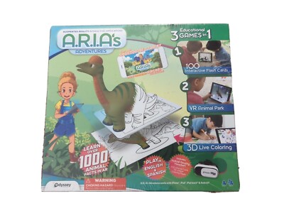 Odyssey ARIA's Adventures Educational Gaming System Virtual Reality Headset 