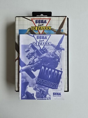 Enciclopédia de Cromos: Desert Strike - Master System (1992