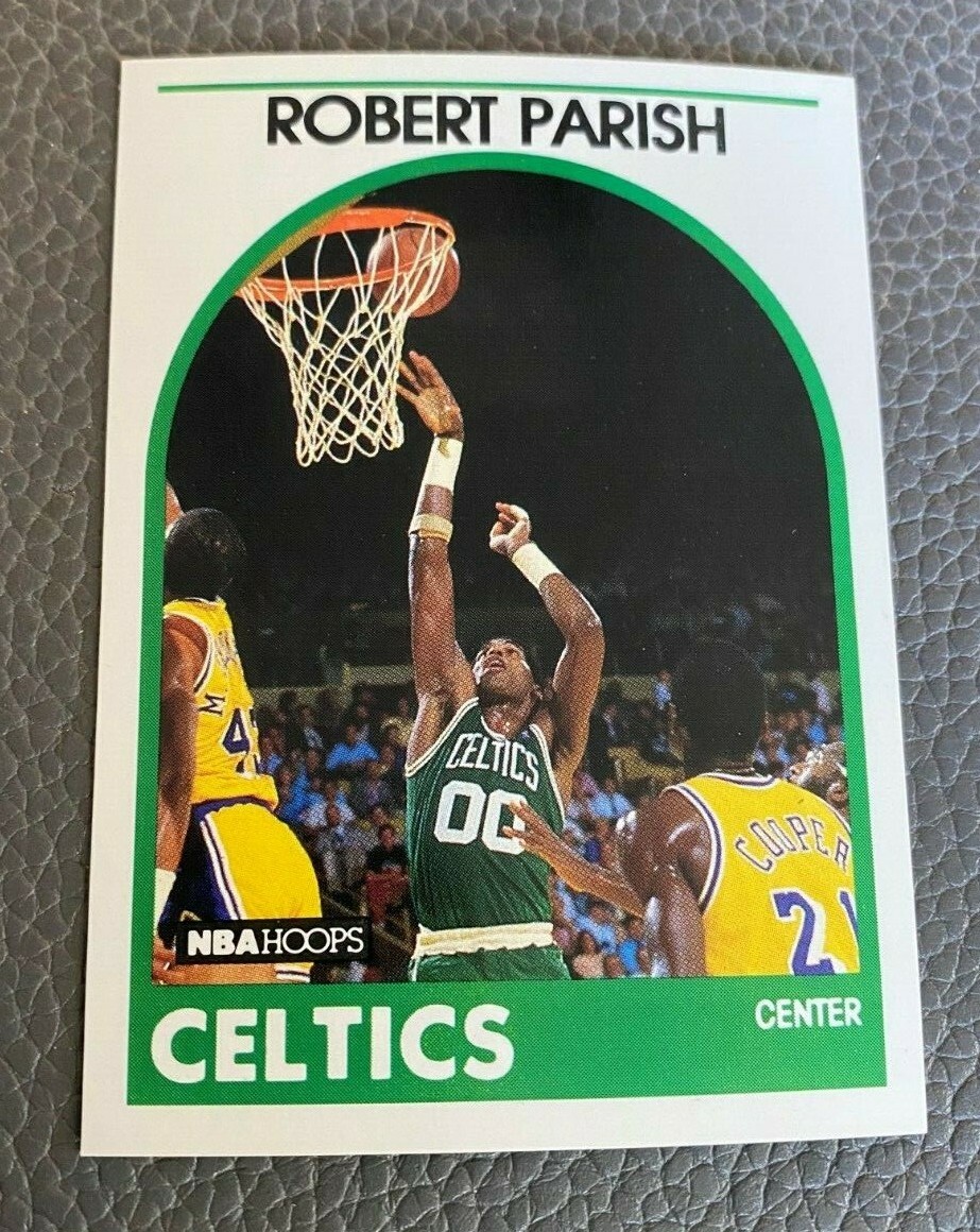 Robert Parish 1989 Hoops #185 Card Boston Celtics