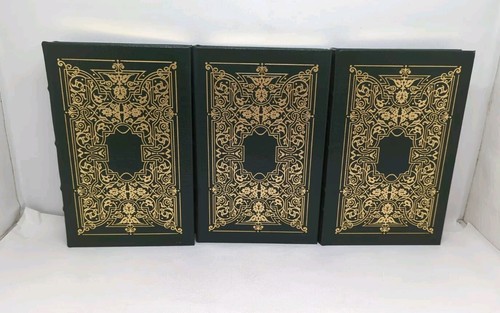 THE FORSYTE SAGA By John Galsworthy Leather Bound Easton Press Set of 3 2003  - Imagen 4 de 18