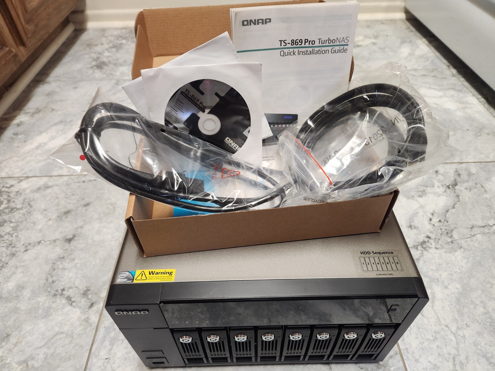 QNAP TS-869 Pro 8-Bay NAS Storage Array w/ 24TB Capacity