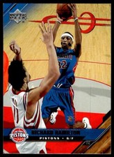 2005-06 Upper Deck 48 Richard Hamilton Detroit Pistons Basketball Card