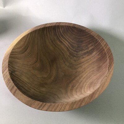 Holland Bowl Mill 12inch Untreated Natural Hardwood Salad Serving Bowl