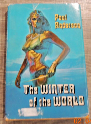 The Winter of the World by Poul Anderson 1975 VG+ HC/DJ Sci Fi Book Club Edition