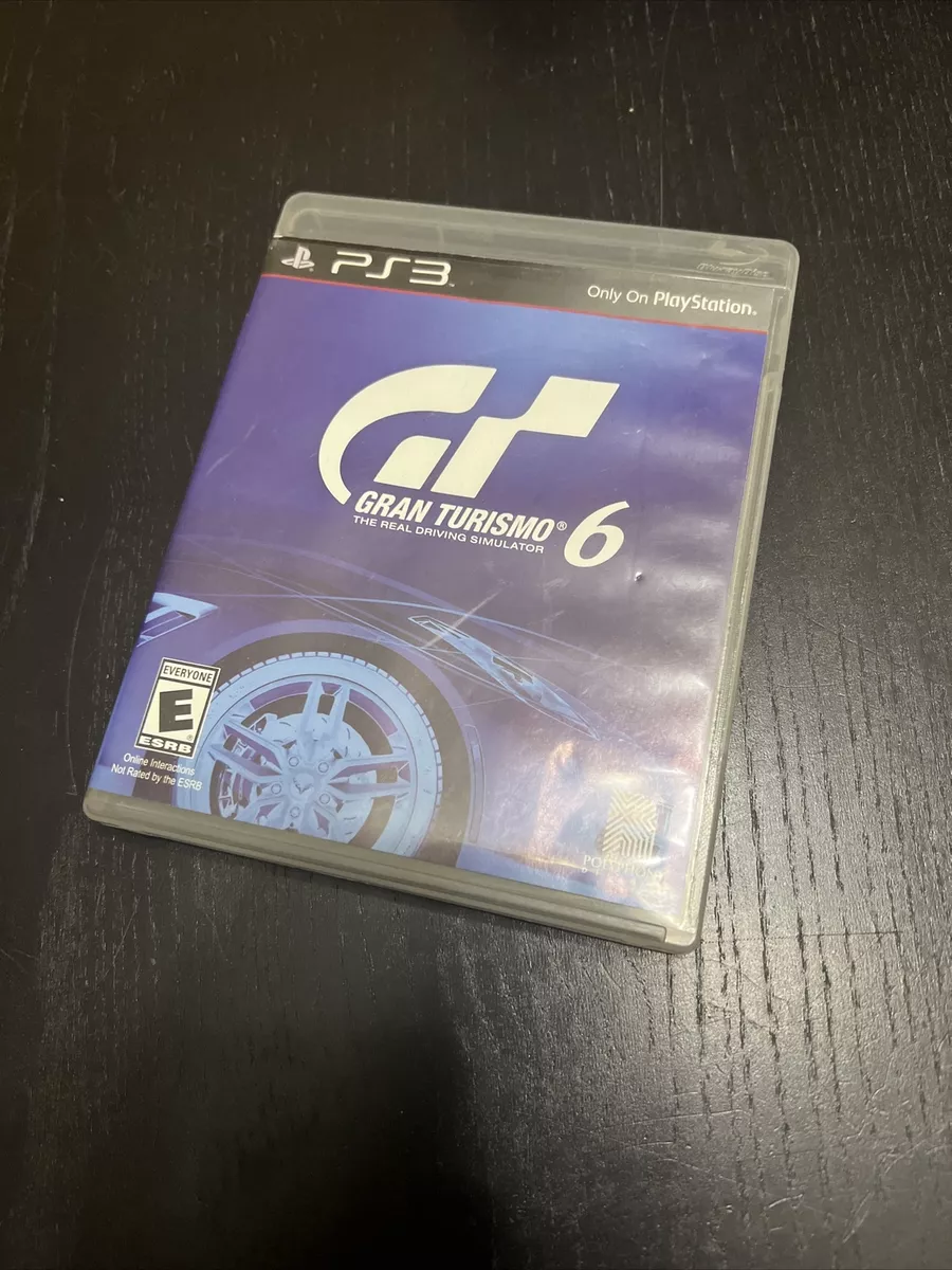 MINT DISC! Gran Turismo 6 PS3 (Sony PlayStation 3, 2013) Case & Disc  Game Tested 711719208280