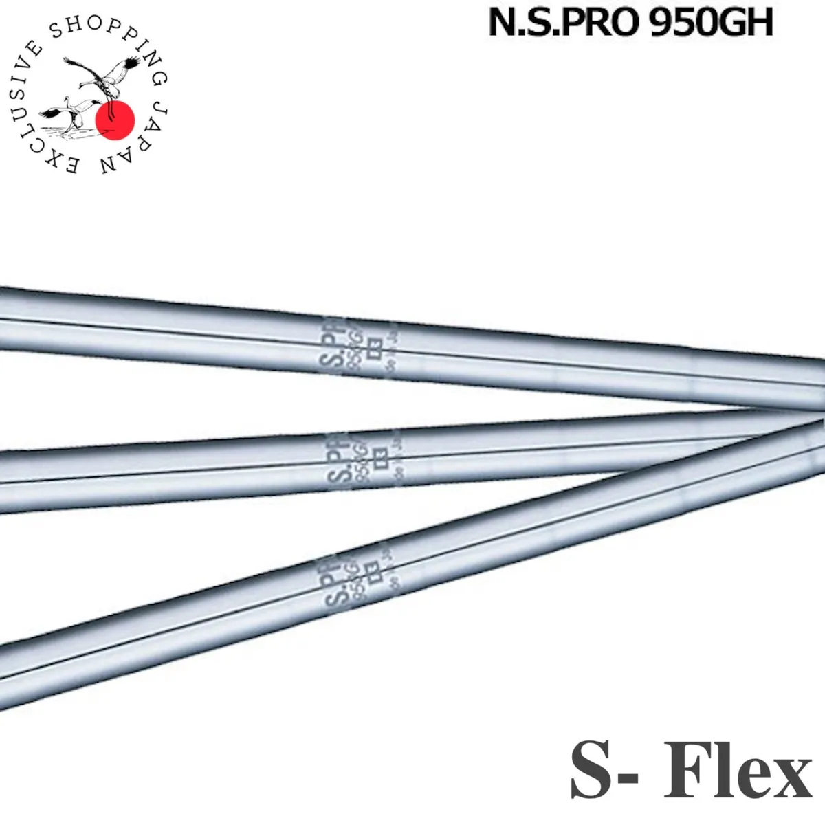 Nippon Shaft N.S. Pro 950 GH Steel Iron Shaft 6 Set #5~PW S-Flex