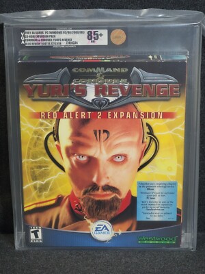 PC Computer C&C Red Alert 2 YURI'S REVENGE New VGA 85+ Sealed Box Expansion