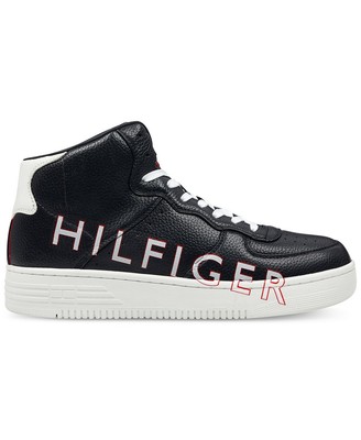 tommy high top sneakers