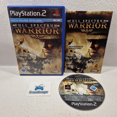 Full Spectrum Warrior - Playstation 2 PS2 - PAL Deutsch - OVP - Anleitung
