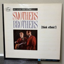 Smothers Brothers Think Ethnic LP Mono Promo Mercury MG20777 1963 VG+