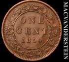 Canada: 1859 One Large Cent - Loop '7' Wide Gap - Very Fine  No Reserve  #L7745 — photo 1