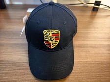 Porsche Mens Outdoor Sports Casual Adjustable Black Embroidered Baseball Cap