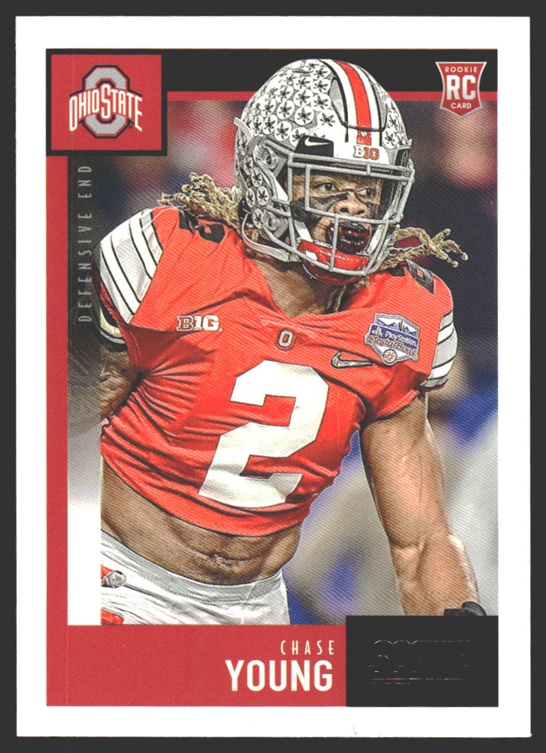 Chase Young #338 2020 Score Ohio State BuckeyesRC Rookie
