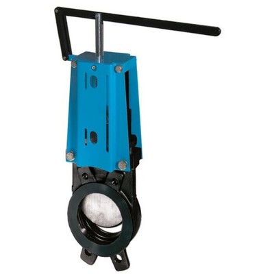 END Armaturen WGE-GG-NBR-100/ML Knife-Gate-Valve, GG25/NBR, DN100, PN10