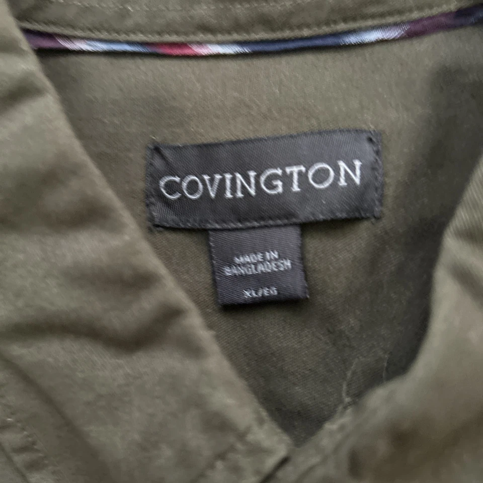 NWT Lot Of 2 Covington Men’s L/S Dress Shirt Sz XL — 第 4/4 张图片