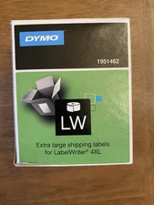 New Dymo LabelWriter 4XL Extra Large Shipping Labels - 4" x 6" 1 Roll 1951462