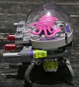 Lego TMNT The Kraang Minifigure W/ Mech Walker & Missiles From Set 79100 