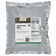 Frontier Natural Products Organic Vegetable Soup Blend 16 oz 453 g Organic