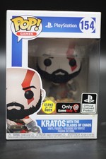 Funko Pop Games Gamestop Exclusive Playstation Kratos Vinyl Figure - 154