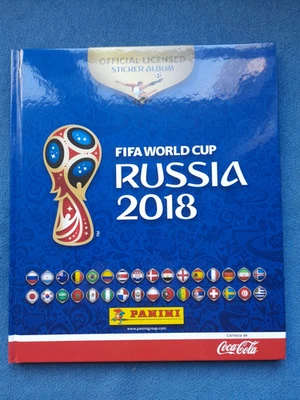 PANINI WM/WC Russia 2018 - Leeralbum Hardcover Empty Album Coca Cola Edition - Bild 1 von 4