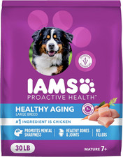IAMS Proactive Health Comida Seca para Perros, Raza Grande Madura Premium Alimento para Perros Adultos para
