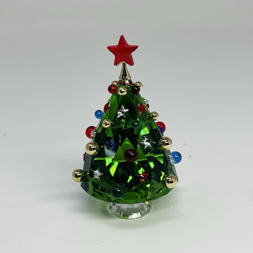 "Estatuilla verde Swarovski 2024 Holiday Cheers árbol de Navidad 3"" 5680087 nueva" Foto 2 de 4