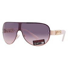 Guess Factory Smoke Gradient Shield Ladies Sunglasses GO00037 32B 00