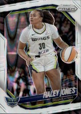 2025 Panini Prizm WNBA #43 Haley Jones White Seismic Prizms