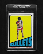 1972 Topps Wes Unseld ExMt