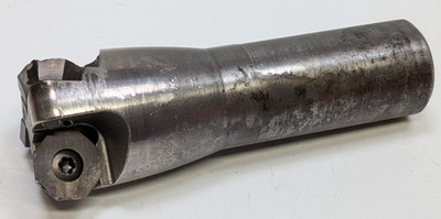 USED MIL-TEC 1-1/2'' INDEXABLE ENDMILL w/ 1'' SHANK  MODEL# FC-1.5-3-8