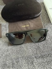 Tom Ford Buckley Authentic Black Sunglasses With Box  Case 56x17x145