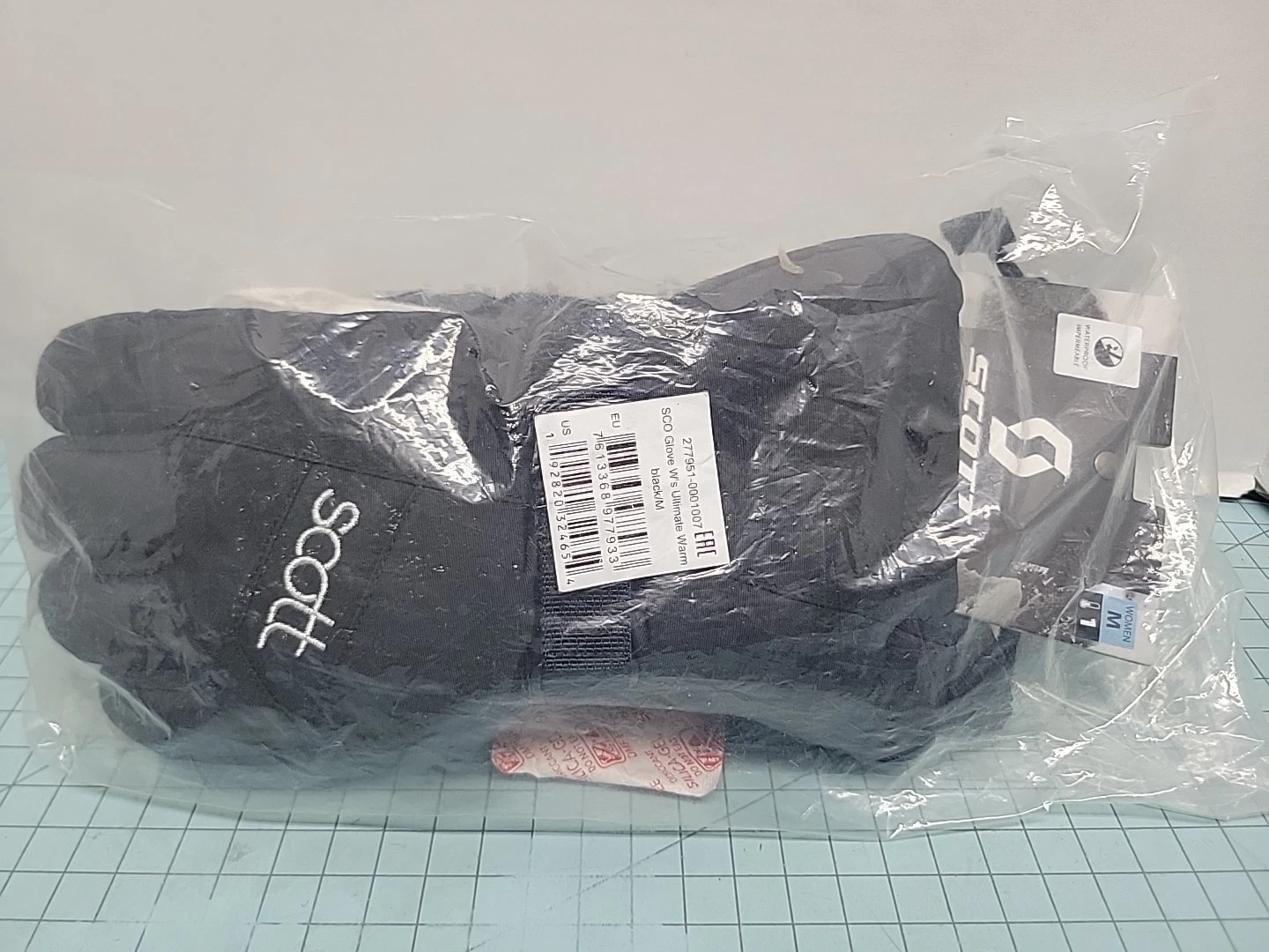 Scott Womens Ultimate Warm/ Waterproof Gloves - NWT Size M-7.5 277951