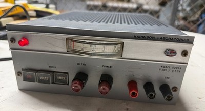 Harrison Laboratories 6201A DC Power Supply 0-20V 0-1.5A  Powers up