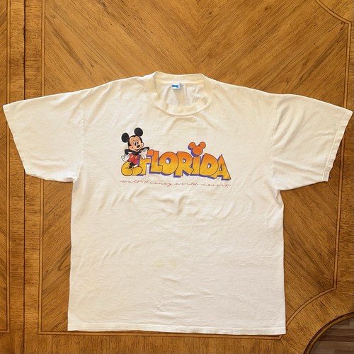 90s Walt Disney World Resort Florida Graphic T-Shirt Men's Size XL Vintage