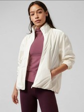 Athleta Sightseer Lace Jacket Magnolia White Size: XS NWOT