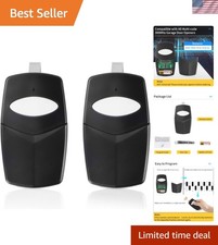 Apriporta Garage Ergonomico 3089 Multicodice - Clicker Telecomando 300 MHz Confezione Doppia