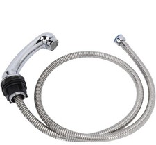 Pongnas Shampoo Bed Faucet, with 1.2m/3.9ft Stainless Steel Hose, Shower Head an