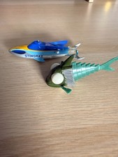 Matchbox Stingray Terror Fish 1992 Mint & Stingray ship. Gerry Anderson 
