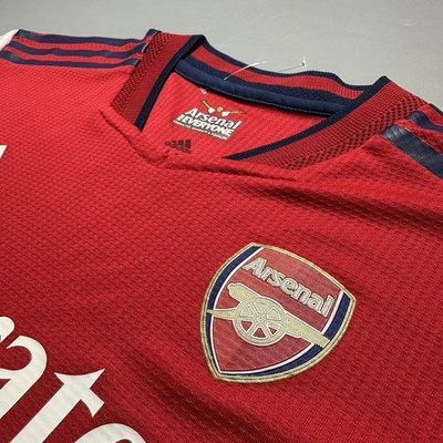 ARSENAL ADIDAS 2021/2022 FOOTBALL HOME JERSEY #10 SMITH ROWE SIZE